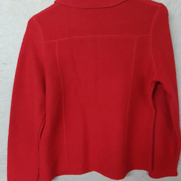 Croft & Barrow 100% wool Cardigan - Picture 3 of 4