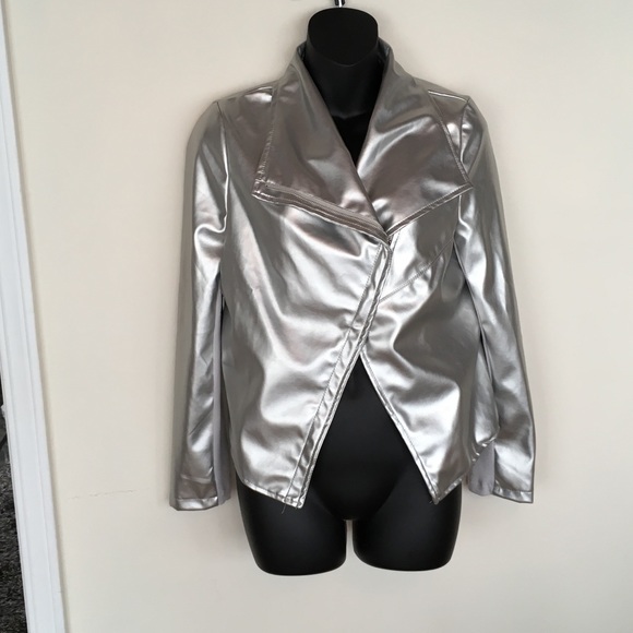 Jackets & Blazers - Silver jacket