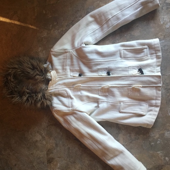 White winter coat