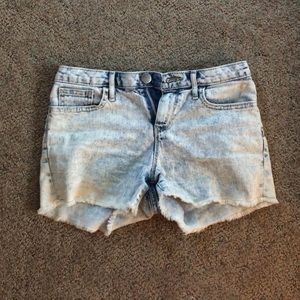Girls Gap Jean Shorts