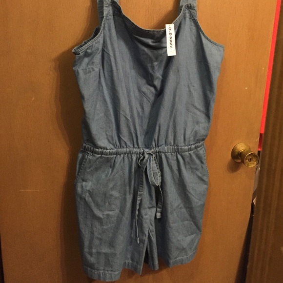 Old Navy Other - Old navy Jean Romper