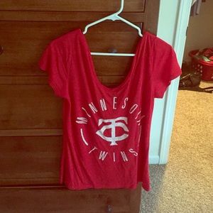 Pink/ VS MN twins top