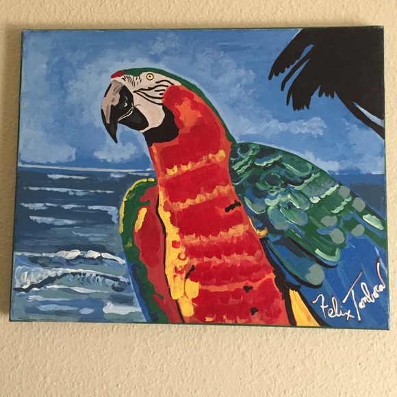 Original Parrot Painting