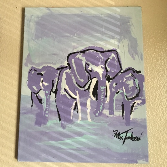 Other - Original Elephant Painting