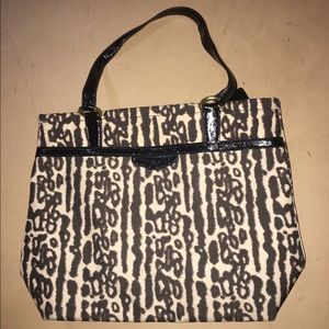 Coach leopard ocelot purse