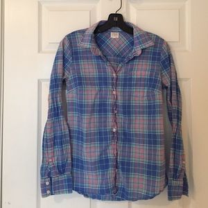 Plaid JCrew Buttondown / Lightweight / Small