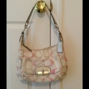 Coach Kristin Sequin Embellished Hobo 19340