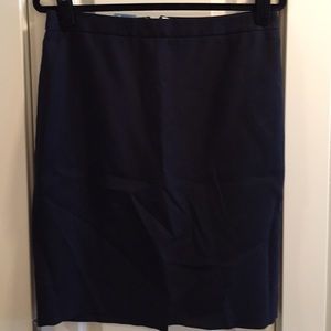 J. Crew Navy No. 2 Pencil Skirt - Size 8