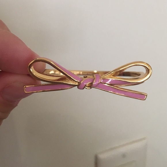 Kate Spade gold bow bracelet