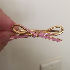 Kate Spade gold bow bracelet