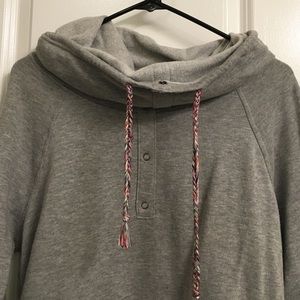 Roxy gathered neck sweatshirt - SO comfy!