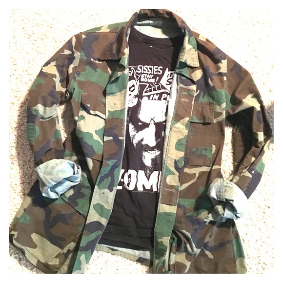 Camo army jacket