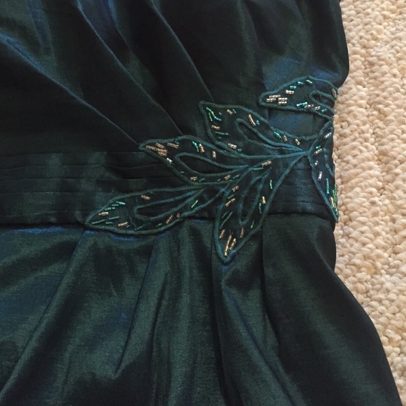 Teal formal dress - Picture 3 of 4