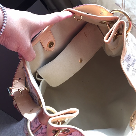 π€SOLDπ€ Louis Vuitton Damier Azur Galliera PM - Picture 2 of 4