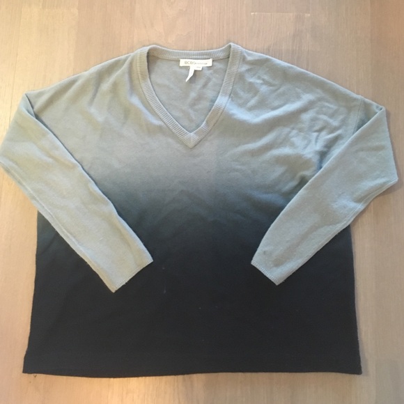 BCBGeneration Blue/black ombre sweater