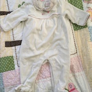 Janie and Jack Velour 6-9 months old