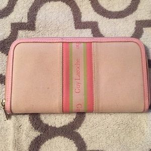Guy Laroche Pink Wallet (European designer)