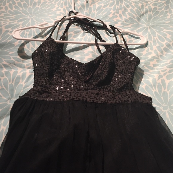 Forever21 black sequin dress