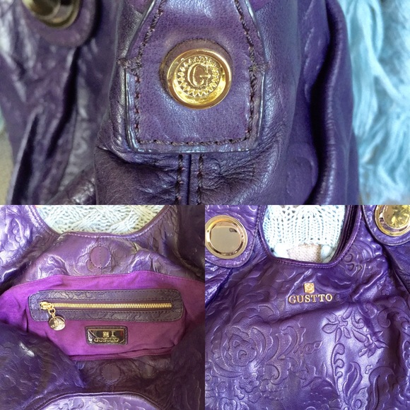 Gustto Balna floral embossed convertible hobo - Picture 2 of 4