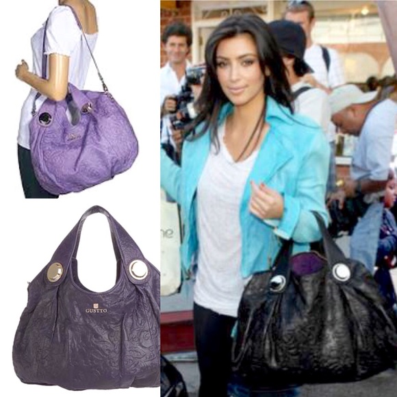 Gustto Balna floral embossed convertible hobo - Picture 4 of 4