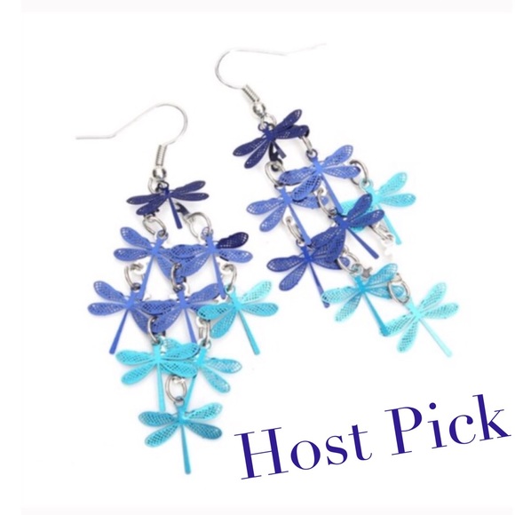 🎉NWT🎉 Dragonfly dangle earrings