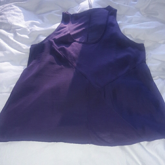 Purple tank top