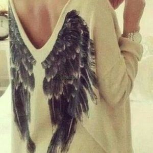 Dual wear Angel Wing Shirt