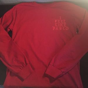 Men's  I feel like Pablo long sleeve shirt