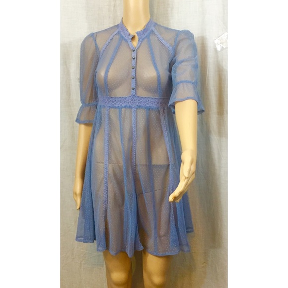 Free People sheer dress