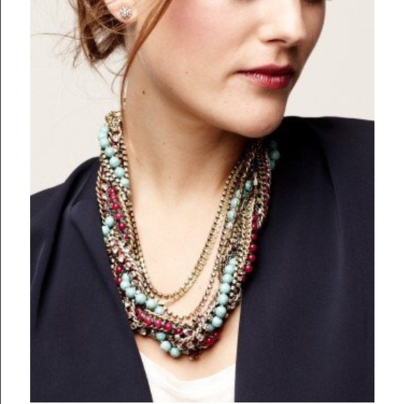 Stella & Dot Bamboleo statement necklace
