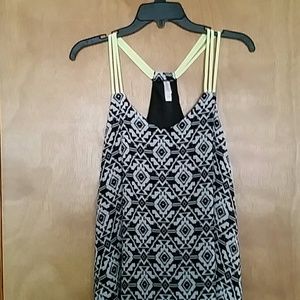 Aztec Print Racerback Tunic