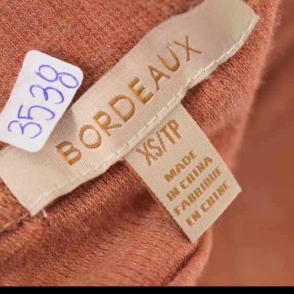 ❌SOLD❌Bordeaux {Anthropologie} draped maxi skirt - Picture 4 of 4