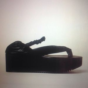 Yohji Yamamoto Geta Sandals NWT