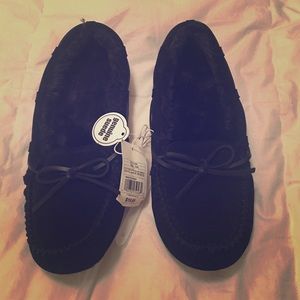 Genuine Suede Moccasins