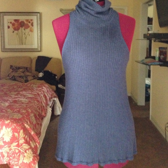 Blue Turtle neck