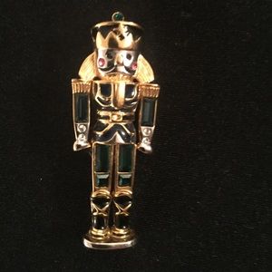 Vintage Monet Nutcracker Pin.  Mint condition.