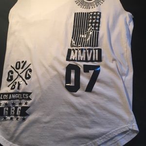 G by guess men's long tee