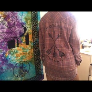 Gypsy warrior flannel