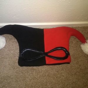 Harley Quinn jester hat with mask