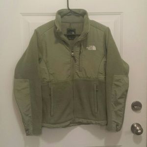 Light green North Face fleece