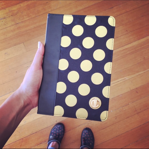 Gold Polka Dot iPad Mini 4 Case