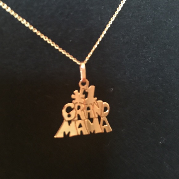 14K Gold Vintage Charm with Necklace