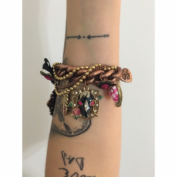 Betsey Johnson Charm Bracelet