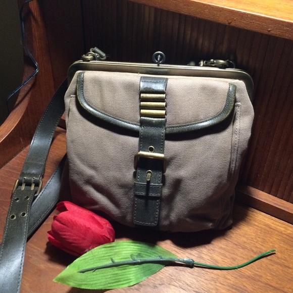 Nine West gun metal grey shoulder bag.