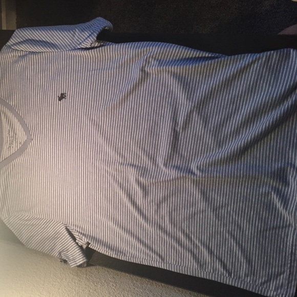 Men's Abercrombie and Fitch striped  t shirt