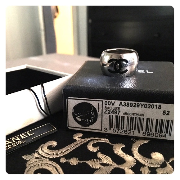 SOLD CHANEL authentic ring