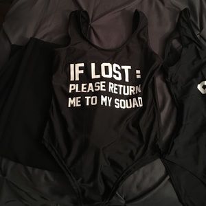 Brand new squad bathing suit NO MORE REDUCTIONS