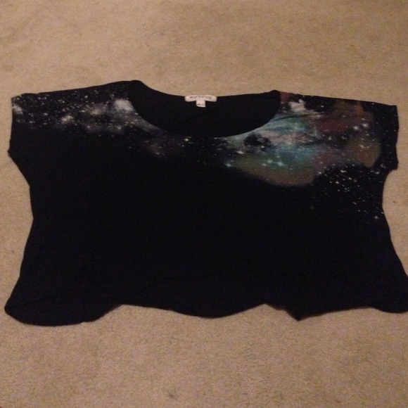 Workshop Galaxy crop top