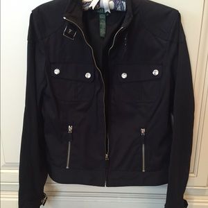Ralph Lauren nylon motorcycle jacket size S
