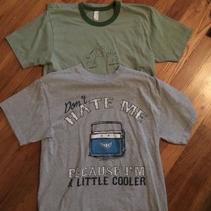 MENS Medium Punny T-shirt Bundle
